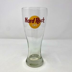 Hard Rock Cafe Niagara Falls Clear Glass Beer Mug
